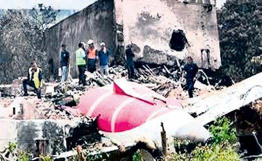 Metal rods, pins helped in identification of AI crash victims