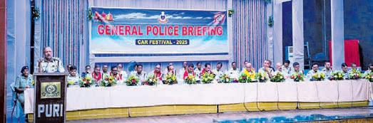 DGP reviews security ahead of Rath Yatra