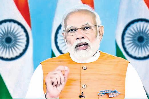 Cong placed 'democracy under arrest': PM Modi