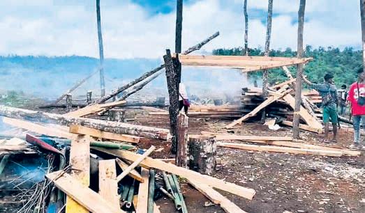 Tension erupts at disputed Assam-Meghalaya border