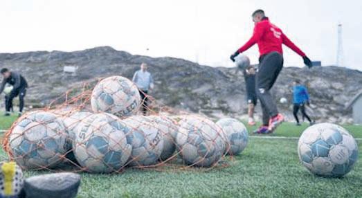 In Greenland, 24-hour summer sun means its football season
