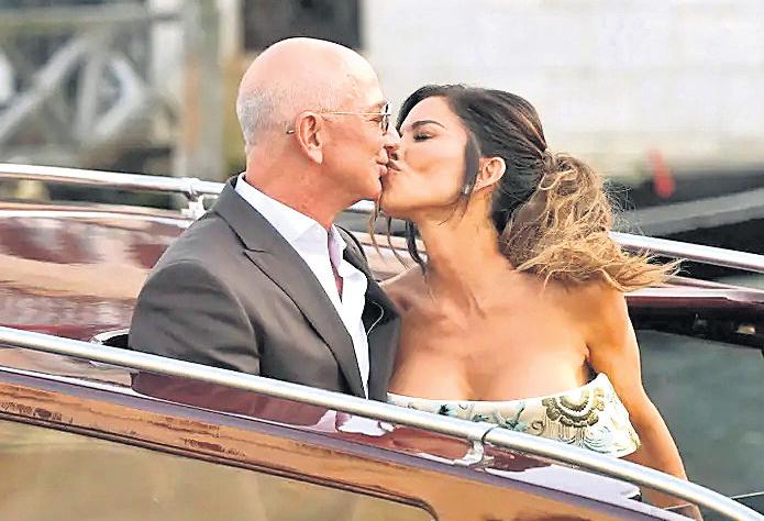 The best that Bezos' money can buy: Wedding for ages in Venice