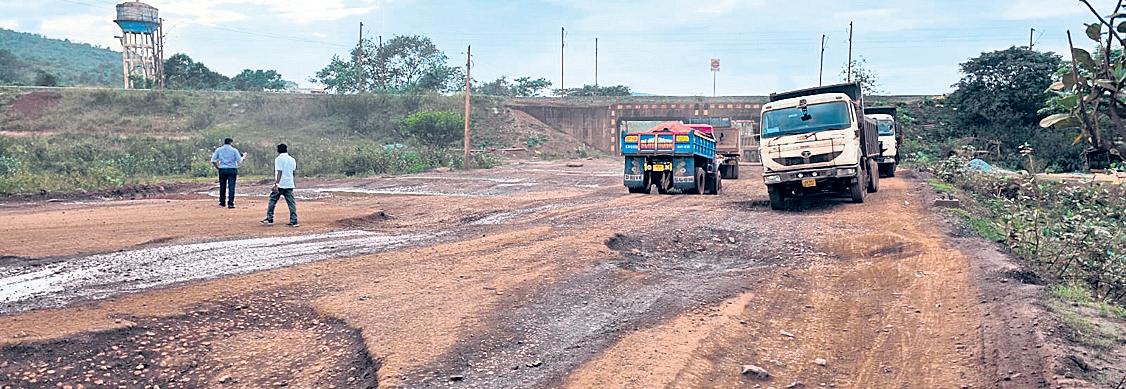 Joda-Bamebari road works in limbo