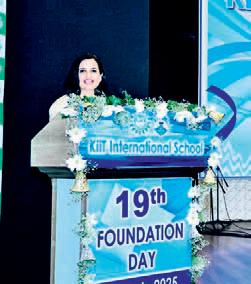 'Study Smart': Mugdha Kalra inspires KiiT Int'l students