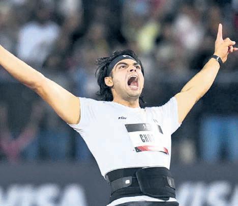 Hosting & competing, Neeraj wins inaugural NC Classic