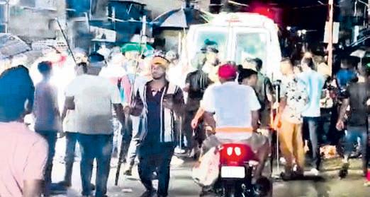 Ambulance vandalised during Muharram procession in Remuna