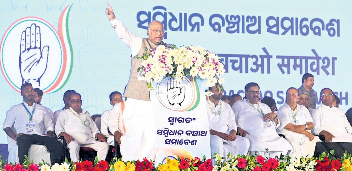 BJP attempting to drop secularism, socialism from Constitution: Kharge