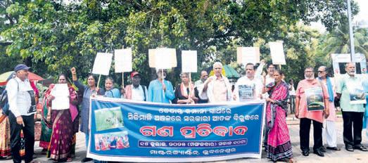 Mass protest in Capital over Vedanta mining