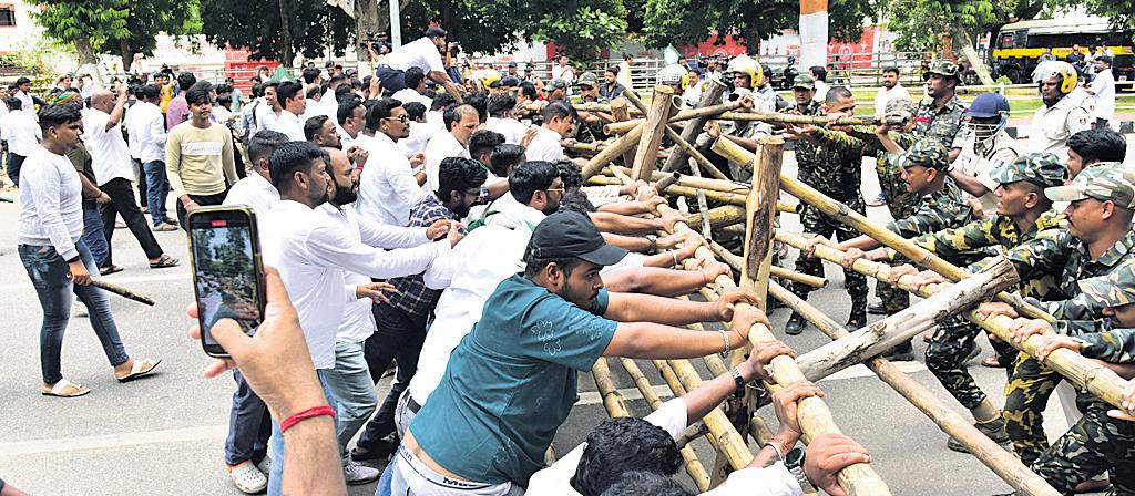 BJD LEADERS HURT; NAVEEN CONDEMNS POLICE 'EXCESS'