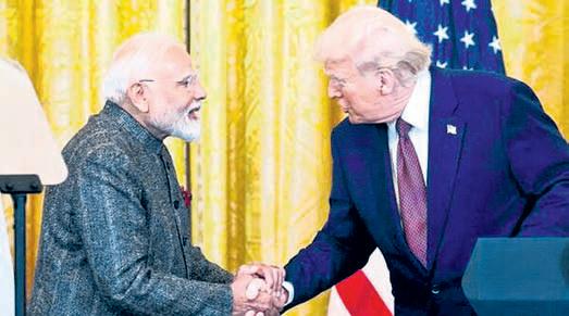 Trump hints at trade deal with India soon