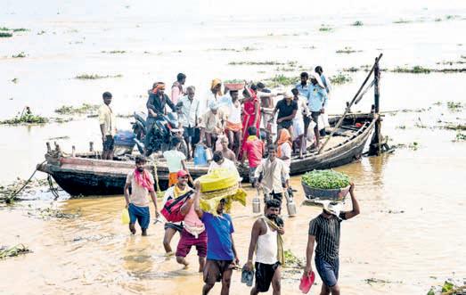 Monsoon rains wreak havoc