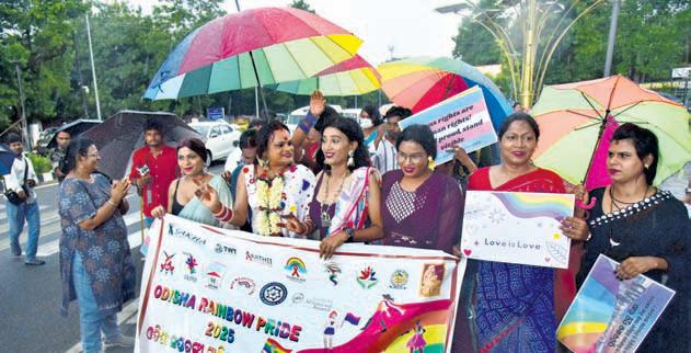 Despite rain, City draped in colours of ‘Pride'