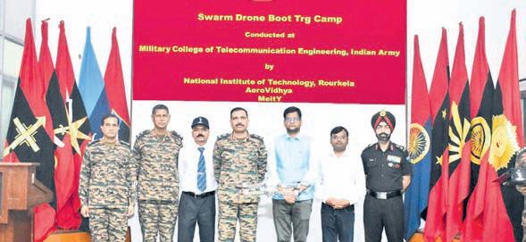 NIT Rourkela facilitates learning on drone swarm tech for Indian Army