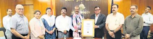 MP anti-drug drive earns global honour