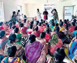 Awareness camp on breastfeeding