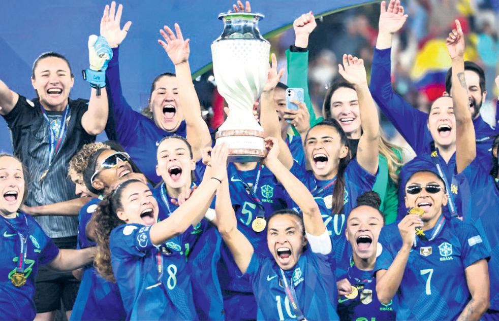 Copa glory for Brazil