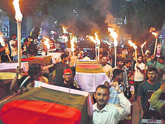 A year after bloody uprising, B’desh far from political stability