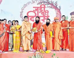 Acharya Balkrishna's birthday celebrated as herbal day