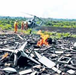 Ghana says eight people including two ministers die in helicopter crash