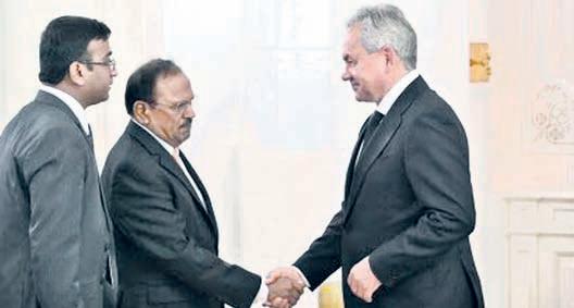 Shoigu meets Doval, says Moscow committed to active cooperation