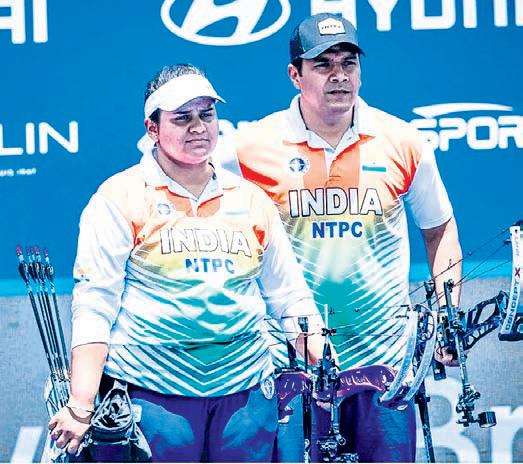 India’s mixed team tops compound qualification