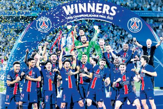 Nine PSG players on Ballon d'Or shortlist