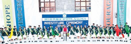 DPS Kalinga holds Investiture Ceremony