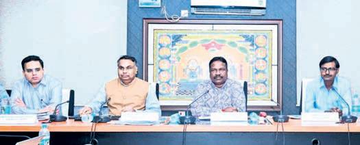 Min Naik reviews rural drinking water projects