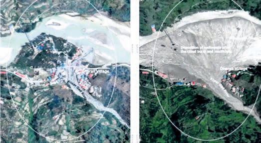 UTTARKASHI DISASTER Expert team explains formation of lake in Bhagirathi at Dharali