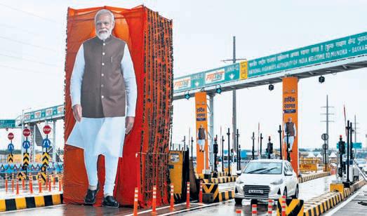 PM inaugurates 2 highway projects worth ₹11K crore