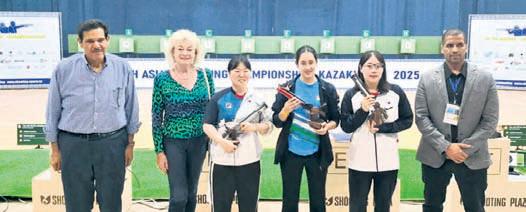 Manu's bronze, Rashmika's junior gold light up day for India