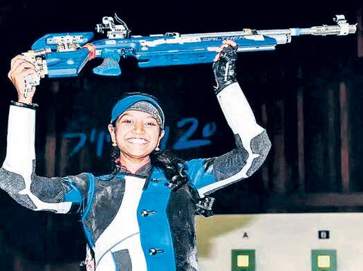 Ela shoots down air rifle gold