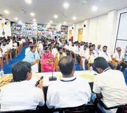 Youth Cong's executive body meet at party HQ