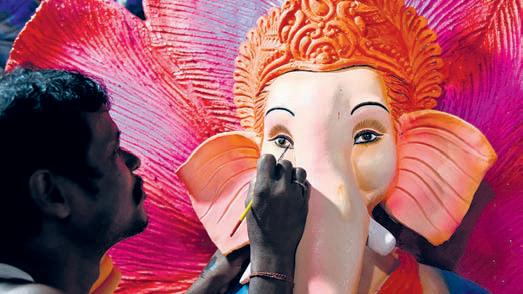 Ganesh Puja goes eco-friendly with creative idols