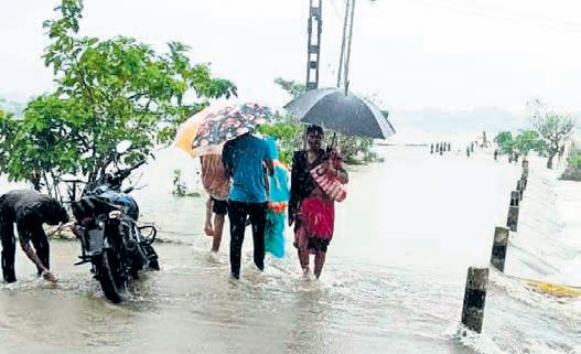Floods, landslides