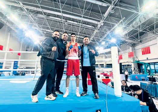 Junior boxers impress at int'l training camp in China