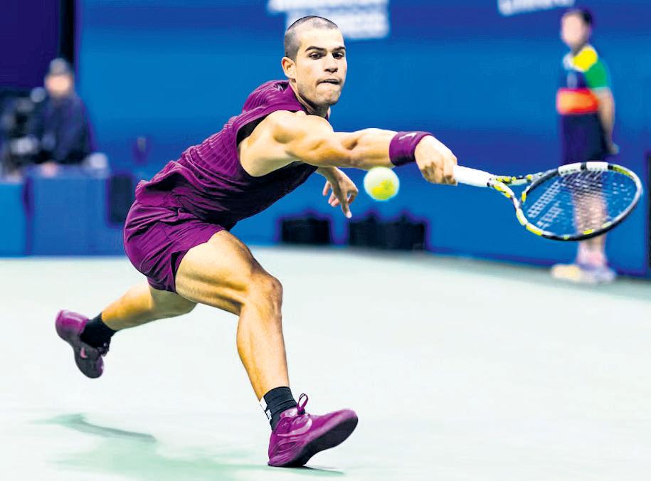 ALCARAZ EXORCISES 2ND-ROUND DEMONS