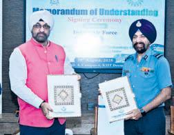 MoU inked to aid education of IAF personnel, their wards