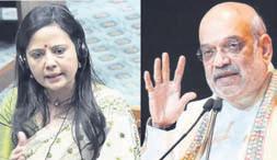 Mahua’s attack on Amit Shah over infiltration sparks row