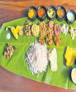 Onam Sadhya: 26-dish lavish spread