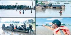 '22 river monitoring stations record severe flood situation'