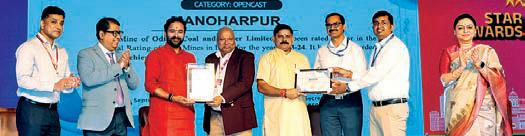 OCPL’s Manoharpur Mines gets 5-Star rating