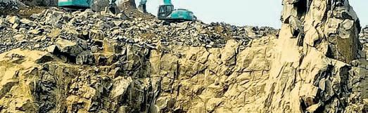 Labourer dies in blast at black stone quarry