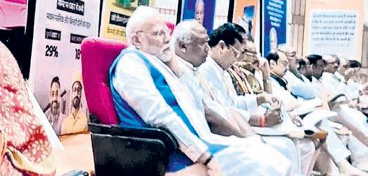 PM attends workshop for BJP MPs, resolution on GST reforms passed