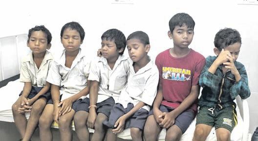 8 schoolkids hospitalised after glue applied on eyes