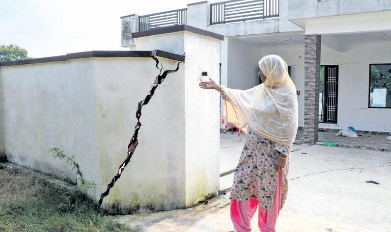 Land subsidence crumbles hopes, dreams in Jammu