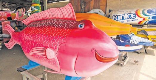 Ghana's fantasy coffins colourful celebration of life, legacy