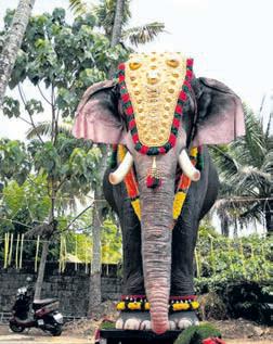 Cricketer KL Rahul, PETA India donate mechanical elephant to Kerala temple