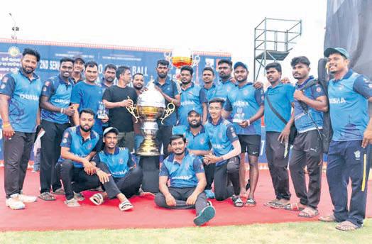 Odisha men finish second in All-India T10 Tennis Ball Cricket Championship