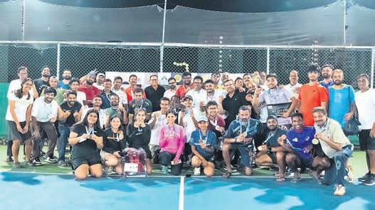 Talent shines at 5th All Odisha Pickleball Open